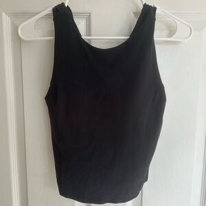 Lululemon cross back workout tank with built in bra